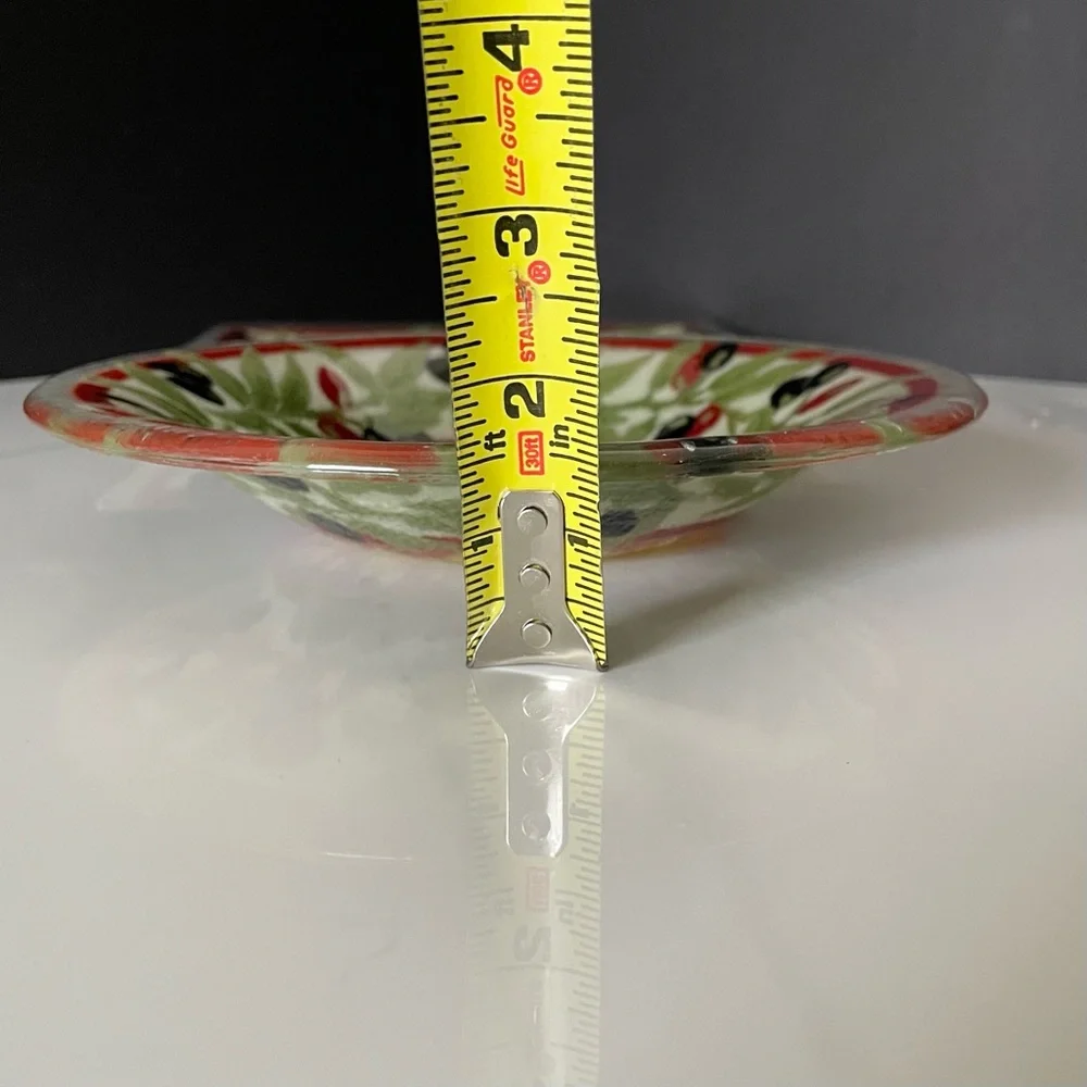 Vineyard Olive Plate & Bowl by Peggy Karr